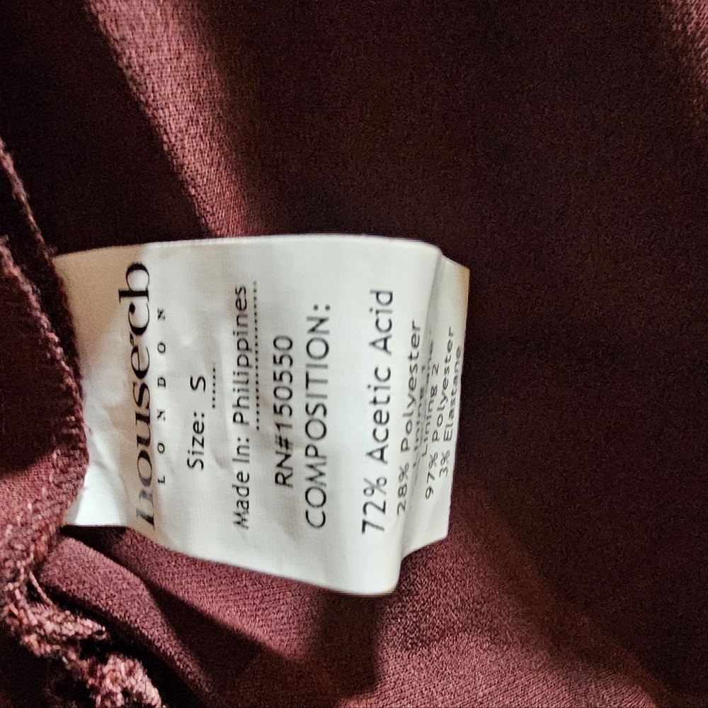 House of CB Reva Raisin Corset Midi Party Dress Size Small and XS available. - Picture 12 of 13
